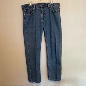 Levis 505 Men’s Jeans 36‎ X 32 Hemmed To 28” Inseam